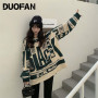 Women Vintage Hoodies Oversized High Street Pullovers Streetwear Jacket