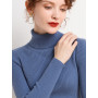 Women  Turtleneck Sweater Knitted Soft /Pullovers Sweaters For Women