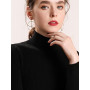 Women  Turtleneck Sweater Knitted Soft /Pullovers Sweaters For Women