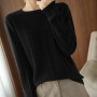 New Women's Version Long-Sleeve Knitted Sweater Casual Top
