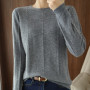 New Women's Version Long-Sleeve Knitted Sweater Casual Top