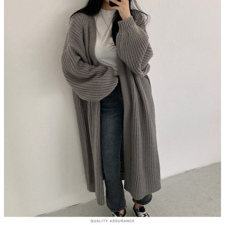 Oversized Cardigan For Woman/Long Cardigan