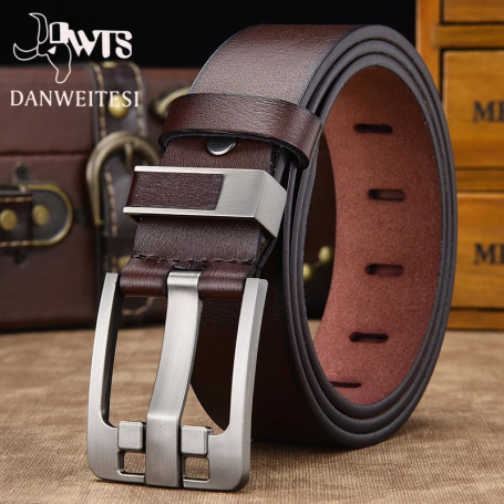 Men Belt Male High Quality Leather