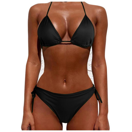 Summer Sexy Solid  Bikini Sets Women