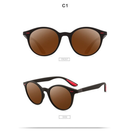 Polarized Round Sunglasses Men/ Womens