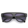 Lady Flat top Oversized Sunglasses Women