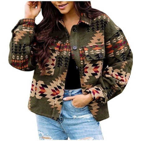 Jacket Women Splicing Loose Jacket Denim