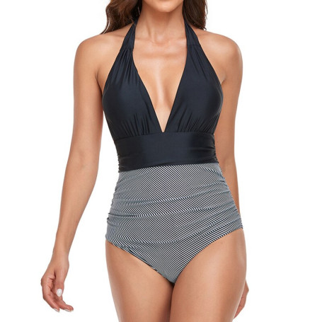 Women's Deep V-neck Swimsuit /Beachwear