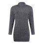 Women  Warm Sweater Dress Solid Long Sleeve Turtleneck Dresses