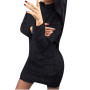 Women  Warm Sweater Dress Solid Long Sleeve Turtleneck Dresses