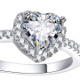 Elegant Crystal Rhinestones Ring Mother's Day Ring Bridal Zircon Diamond Ring Engagement Wedding