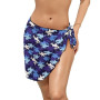 Chiffon Beach Bikini Cover Up / Print Cover-Ups Womens Print Wrap Skirts