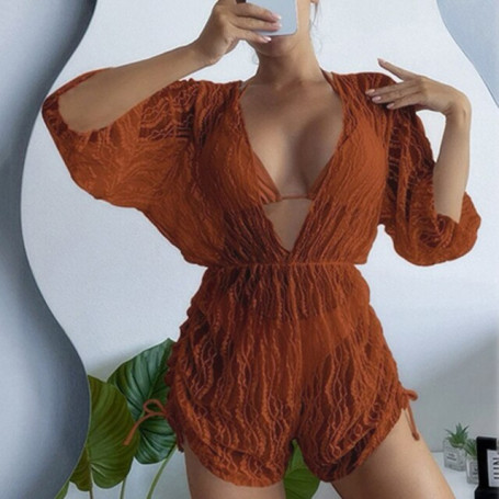 Swimsuit Beach Cover Up Women's Suit Dress