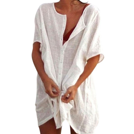 Women Cover Up Sunscreen Blouse