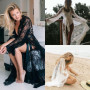 Summer Women Swimsuit Bikini Cover Up Sexy Beach Cover Ups Lace
