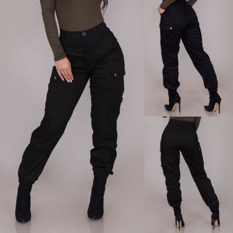 Fashion Women Pants Solid Military Combat Cargo Pants