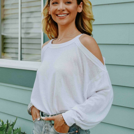Fashion Women's Blouse /Sexy Ladies Summer Casual Long Sleeve Shirt