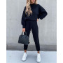 Women Casual 2-piece Running Sets Fall Spring Sportswear Long Sleeve / Tracksuits