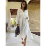 Swimsuit Cover Up White Maxi Beach Dresses