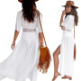 Beach fashion Long Maxi Dress Women Beach Cover Up