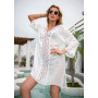 Beach Dress White Women Summer Cover Up