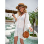 Beach Dress White Women Summer Cover Up