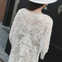 See-through Beach Dress Women/ Lace Summer Dress