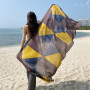 Silk Supple Summer Beach Dress Bikini Sarong Wrap Scarf Women