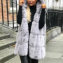 Vest Overcoat  Trendy Hooded Coat