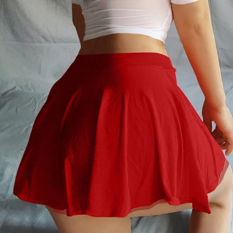 Women's See-through Sexy Bust Skirt