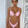 Sexy Women's Bikini Thong Beach Fashion Two-Piece Swimsuit