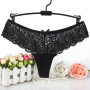 Women Lace Lingerie G-string Briefs Underwear Panties T string Thongs Knickers Two-Piece Separates