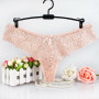 Women Lace Lingerie G-string Briefs Underwear Panties T string Thongs Knickers Two-Piece Separates