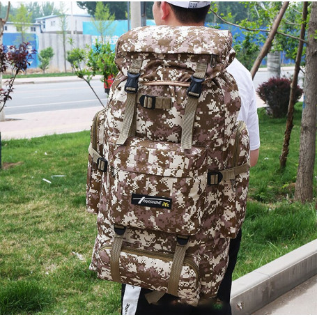 Outdoor Backpack Camouflage  Large Capacity