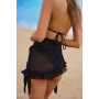 Mini Ruffle Skirts Women Cover Up