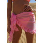 Mini Ruffle Skirts Women Cover Up