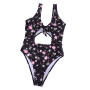 Women  Sportswear Ladies 1 Piece Swimsuits Floral Printing