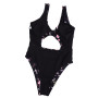 Women  Sportswear Ladies 1 Piece Swimsuits Floral Printing