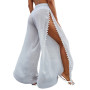 Women s Beach Pants Double Sided High Slit  Cover Up Pants