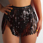 Beach Cover-ups Sequin Mini Skirts