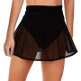 Beach Cover-ups Sequin Mini Skirts