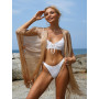 Bikini Cover-ups Tassel Sexy Tunics Beach Dress Cover Up