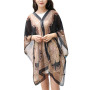 Shawl Cashew Print Beads Ladies Loose-fitting Sexy Cover Up