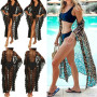 Womens Lace Crochet Bikini Beachwear Cover Up