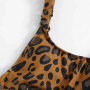 New Leopard One Piece Swimsuit Plus Size