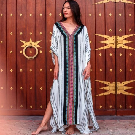 Long Beach Dress Swimwear Women Cover Ups