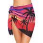 Summer Women Print  Swimsuit Coverups Beach Bikini Wrap