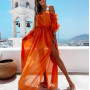 Sexy Women Beach Chiffon Dress Bikini Cover-Ups