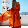 Sexy Women Beach Chiffon Dress Bikini Cover-Ups