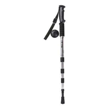 Trekking Pole Adjustable 110cm Length Alloy High-Strength Wood Hiking Accessory For Women And Men Camping Hiking Walking Sticks